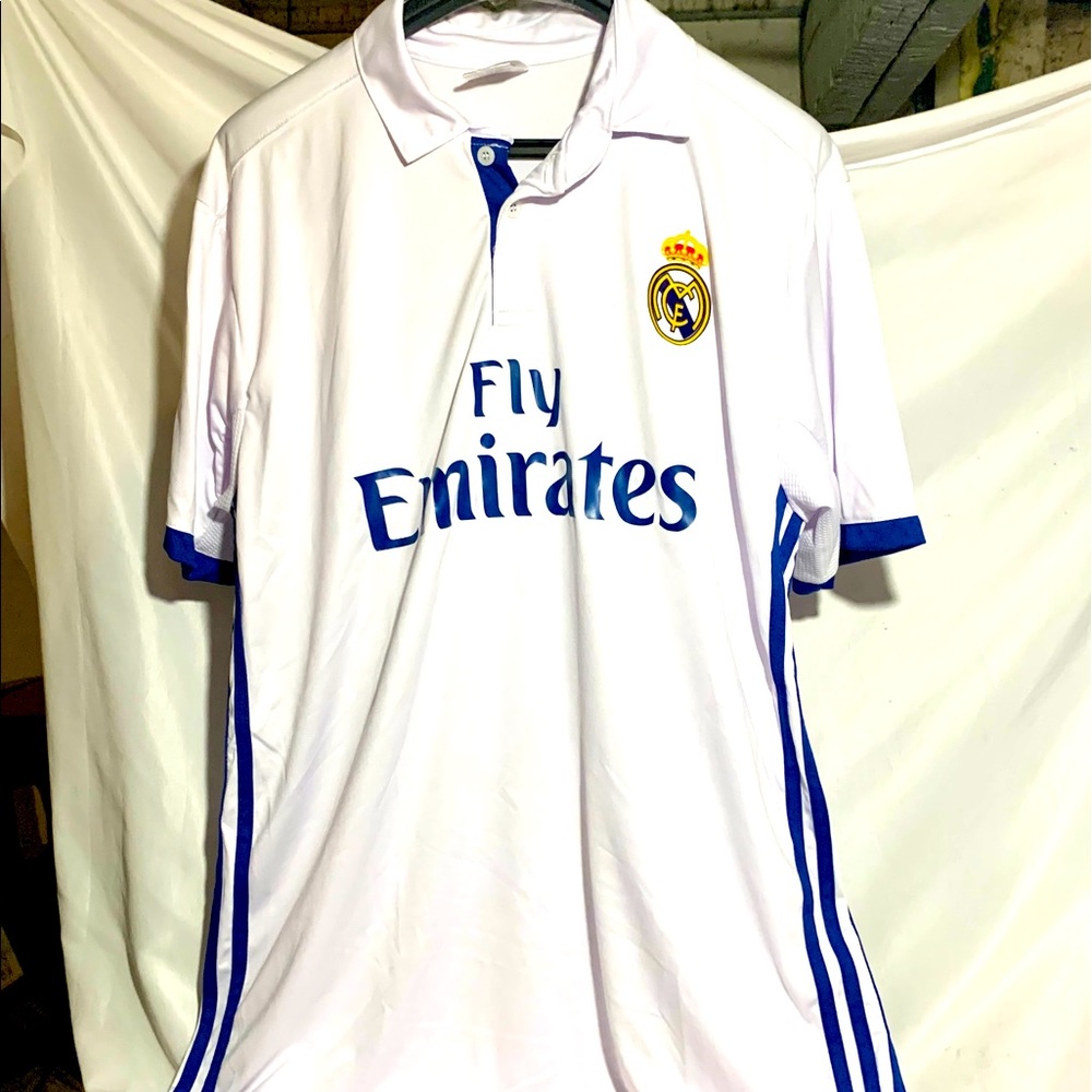 Soccer jersey FLY Emirates Real Madrid SizeM/L